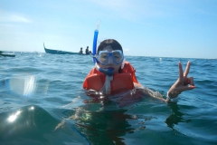 Snorkelling　Malapasucua　マラパスクア　シュノーケル